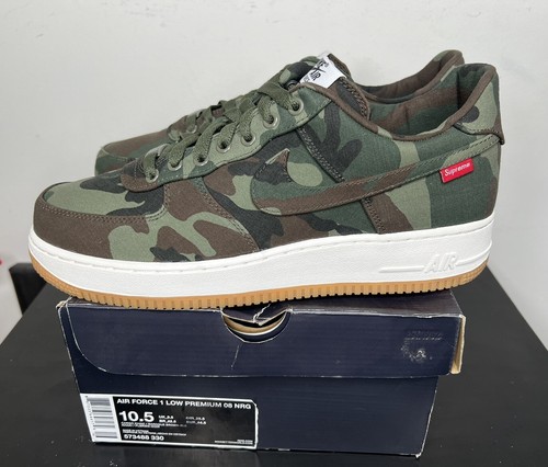 ★Nike ナイキ  Air Force 1 Low Supreme Camouflage Buy Supreme x Air Force 1 Low Premium '08 NRG 'Camo
