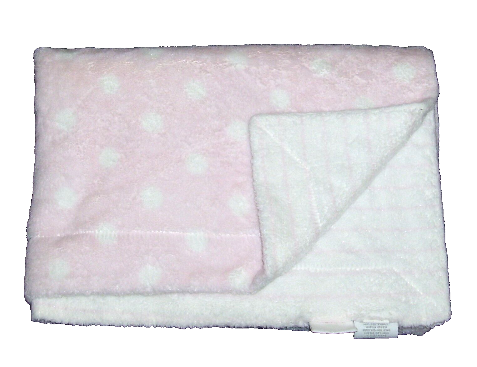 Stripe Polka Dot Reversible Plush