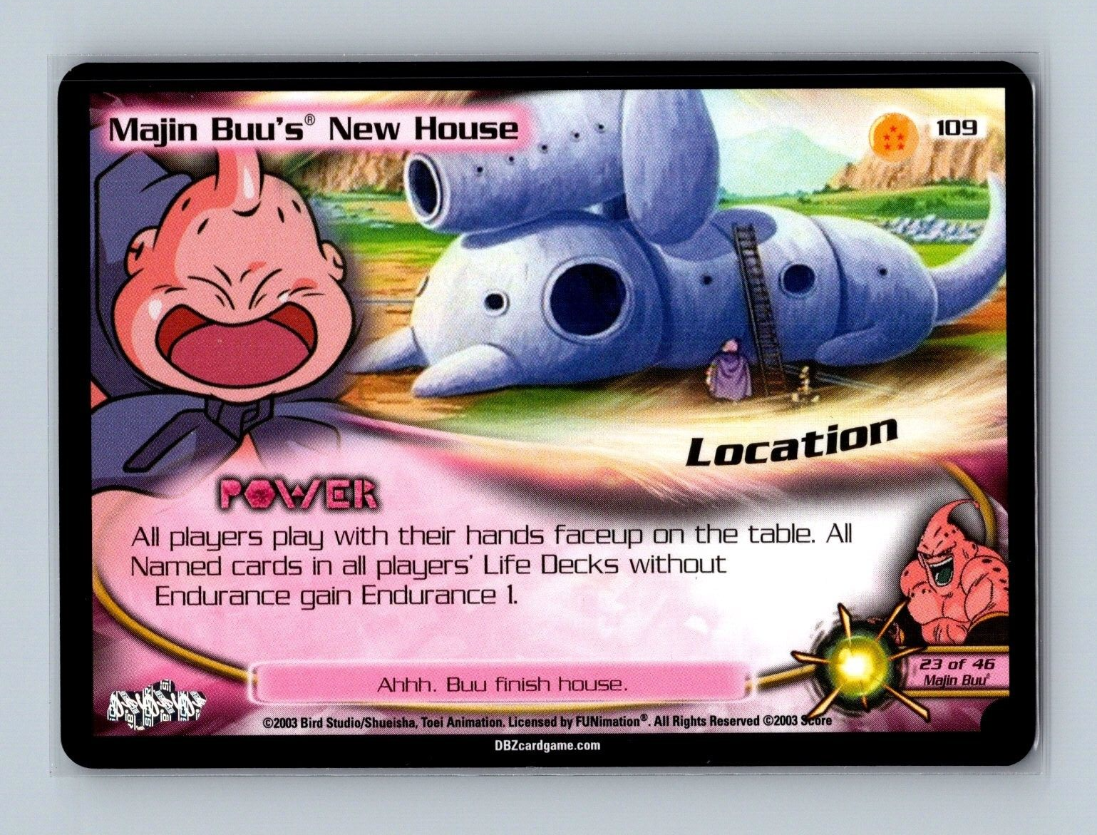 Dragon Ball Z TCG - Majin Buu's New House 109 - Rare