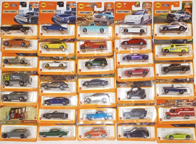 Matchbox â¢ 2023 + 2024 â¢ Verschiedene Modelle,  Zum Aussuchen