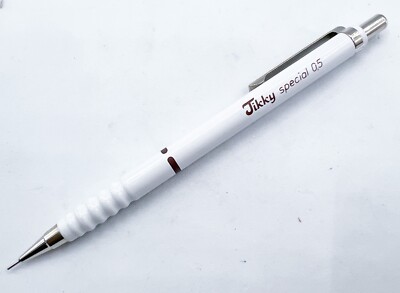 New Rotring Tikky Special white Mechanical Pencil 0.5 mm West Germany Free Ship