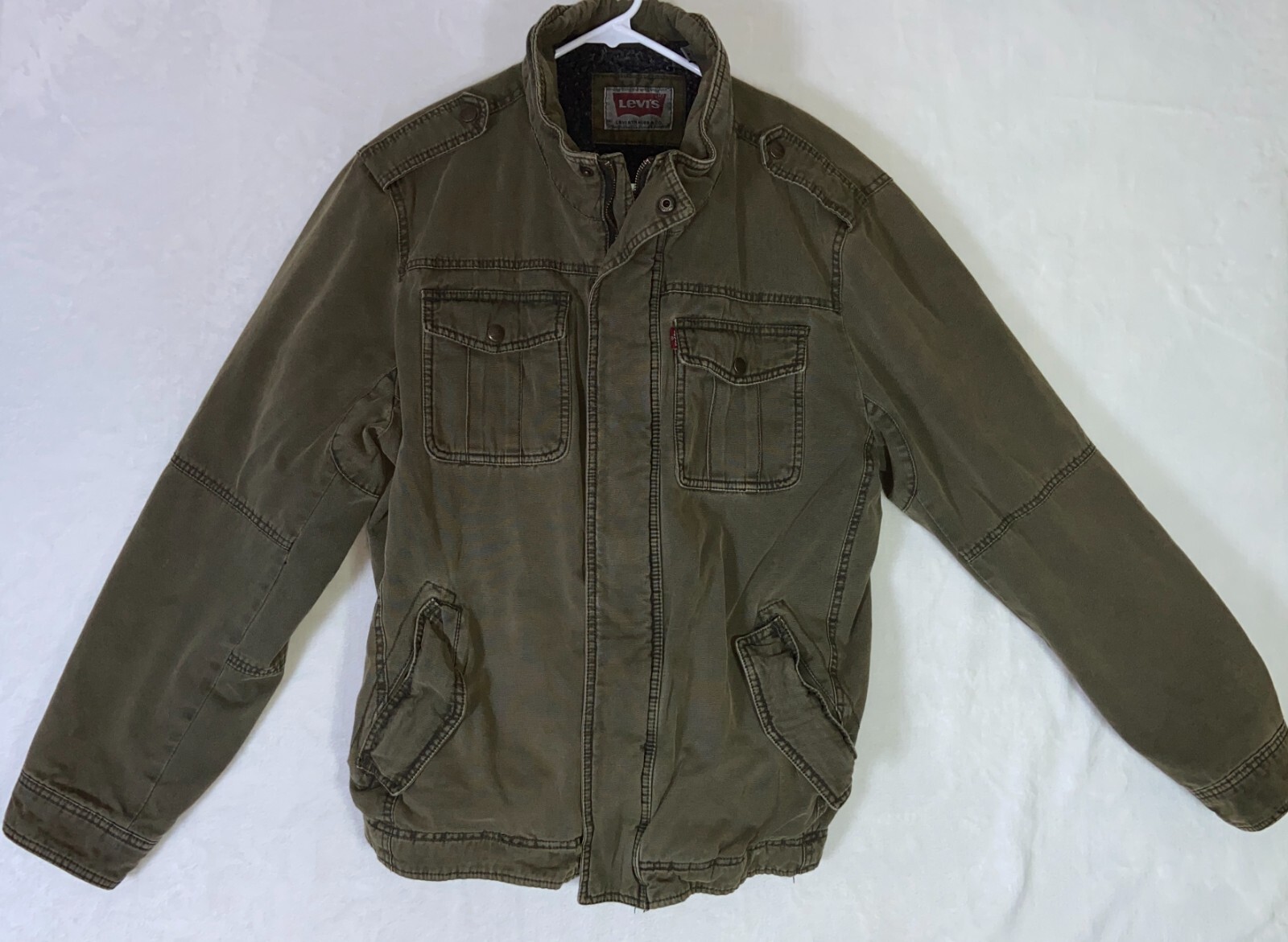 10YC Utility Jacket Lサイズ オリーブ Karlie Utility Jacket - Green | Levi's® US