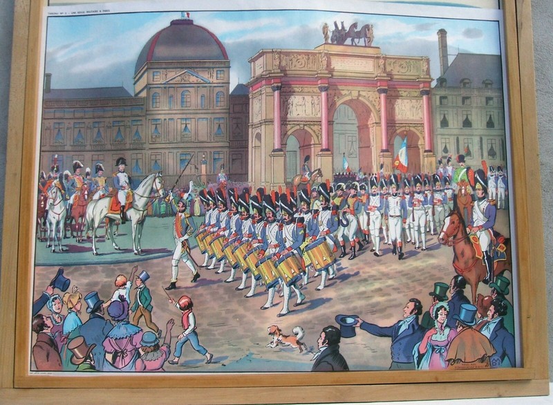 Ancienne Affiche D'Ecole - Editions Mdi - 91 X 68 Cm - Aff094