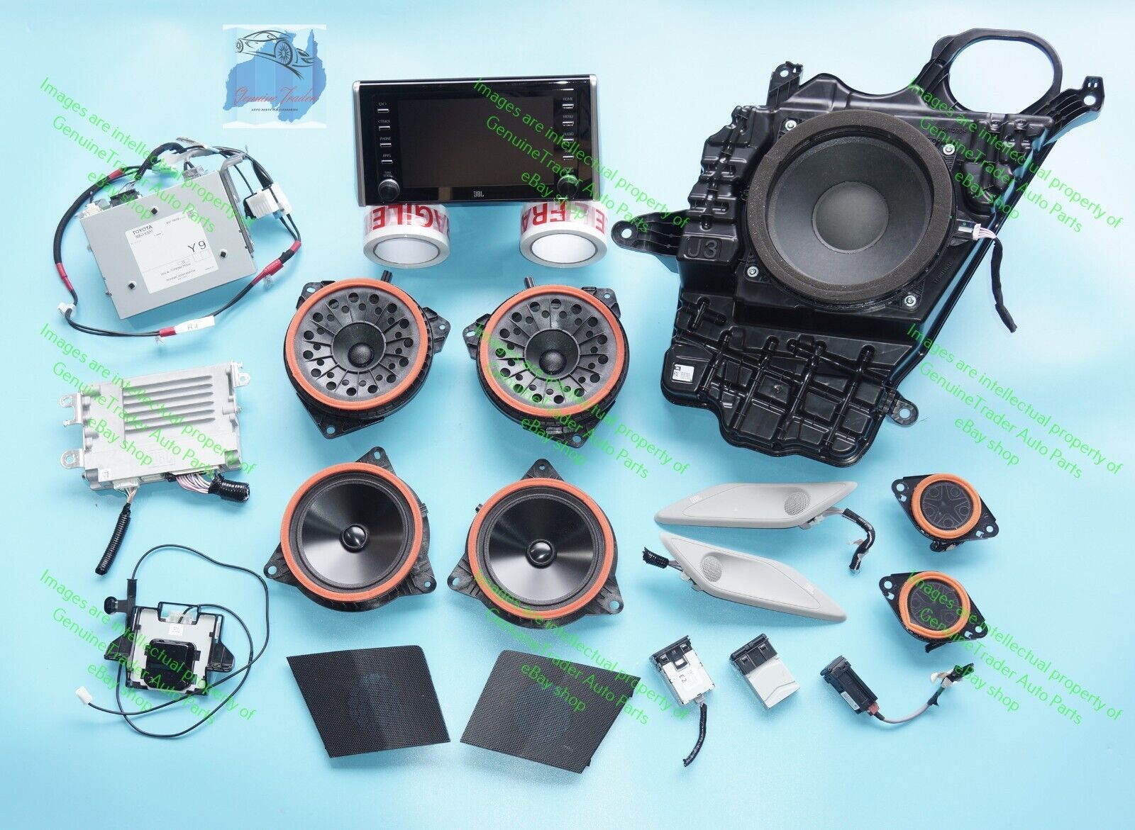 Toyota RAV4 XA50 Series JBL Speakers A SET inc. Amplifier Toyota RAV4 XA50 Series JBL Speakers A SET inc. Amplifier