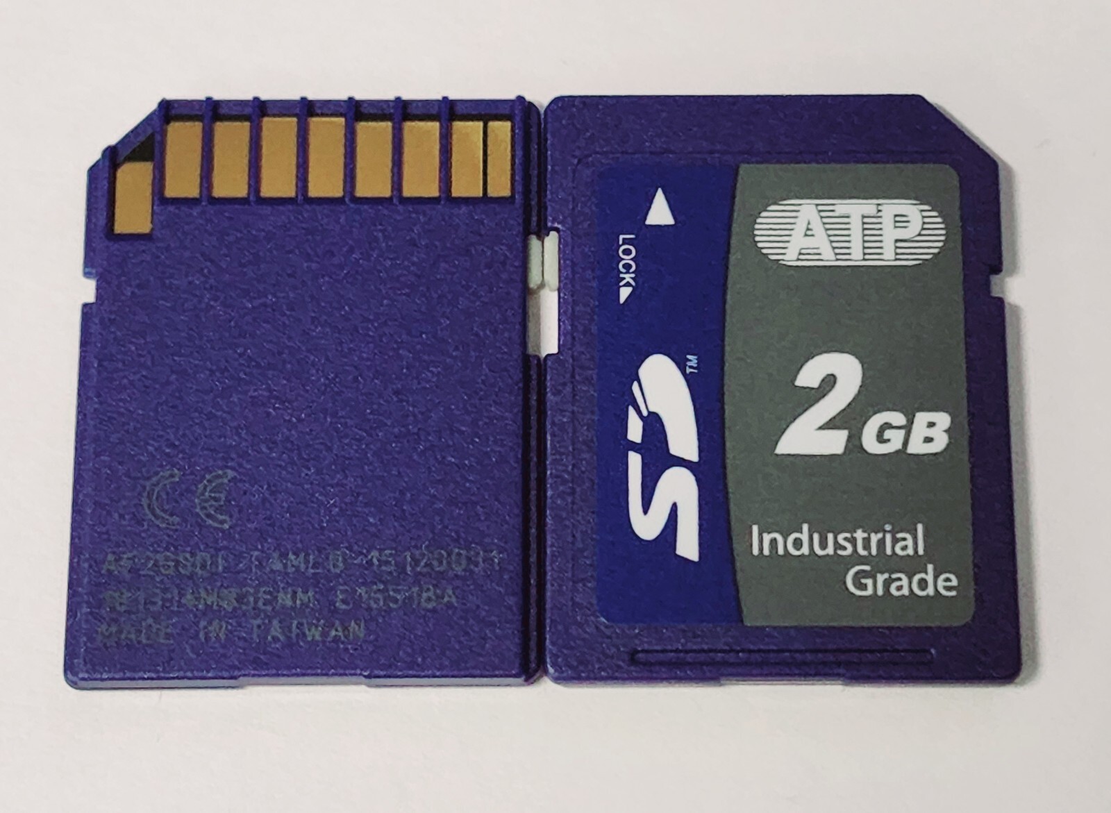 New ATP Electronics AF2GSDI 2GB SLC Industrial Grade SD Memory Card