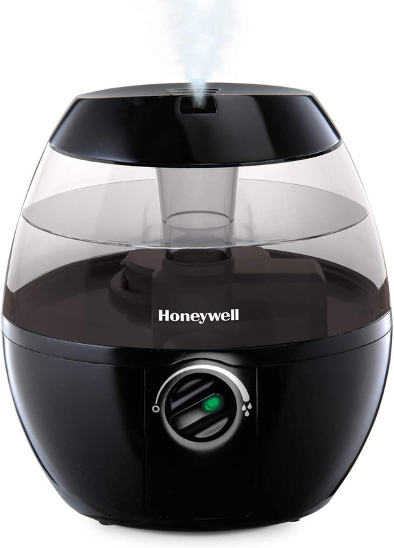 NEW Honeywell 0.5 Gallon Capacity Cool Mist Humidifier, Room Size, Small, Black