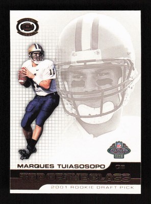 2001 Pacific Dynagon Marques Tuiasosopo Top of the Class  #22