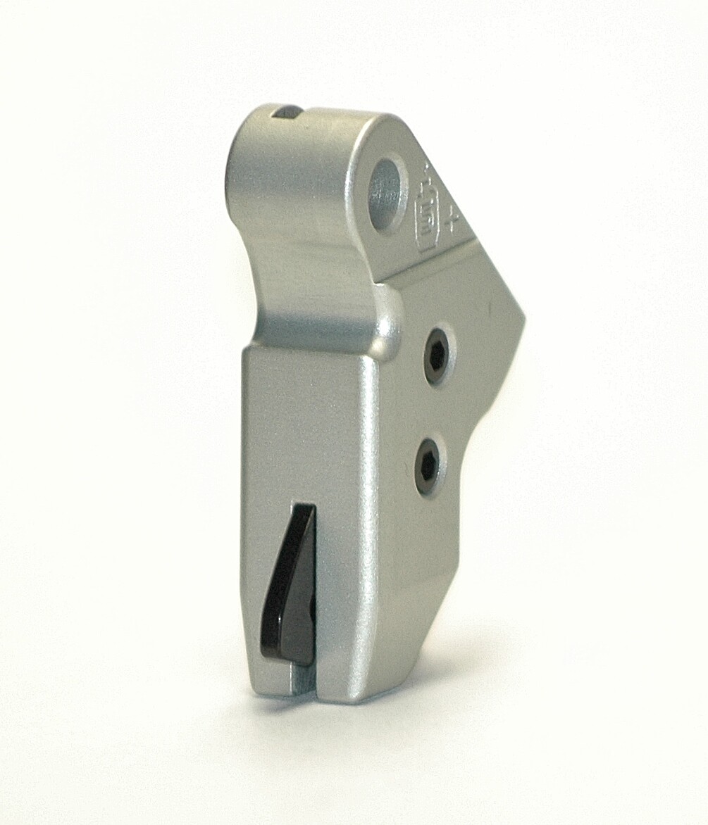 STRYKOUT Gen 34 Aluminum Enhanced Flat Faced Trigger Shoe Silver fits