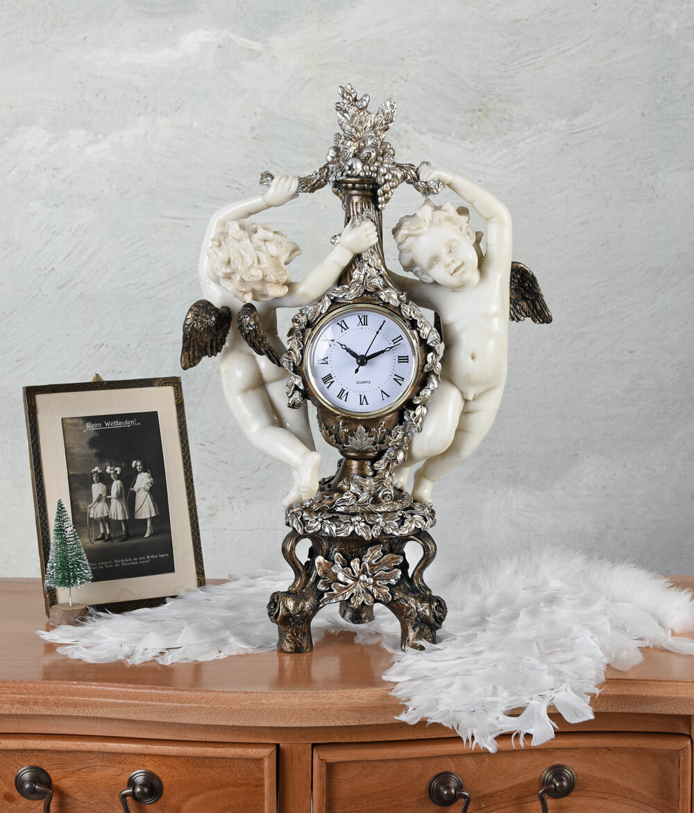 Kaminuhr Tischuhr Antik Mantel Clock