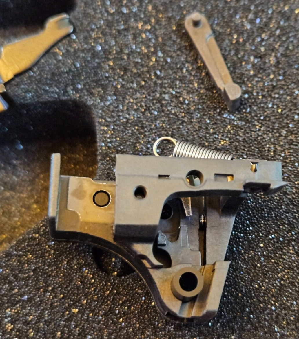 WALTHER PDP PPQ Dynamic Performance Flat Faced Trigger Assembly Grey Bar Control