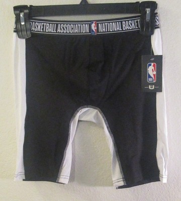 NWT UNK NBA Mens Boxer Briefs Underwear L Black/White MSRP$25