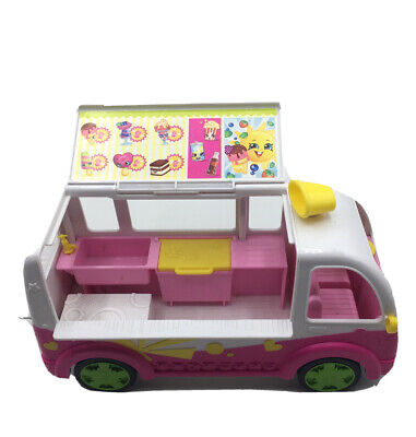 Shopkins Pink/White Ice Cream PlaySet Truck Van Bus Only
