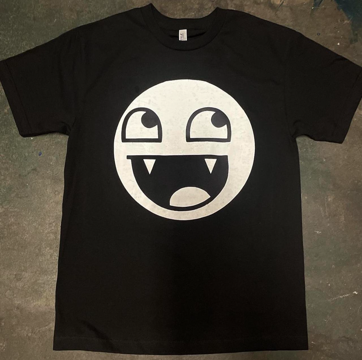 Epic Face Vampire T Shirt Grunge Y2K Goth Emo Scene Tapout Epic Face Vampire T Shirt Grunge Y2K Goth Emo Scene Tapout
