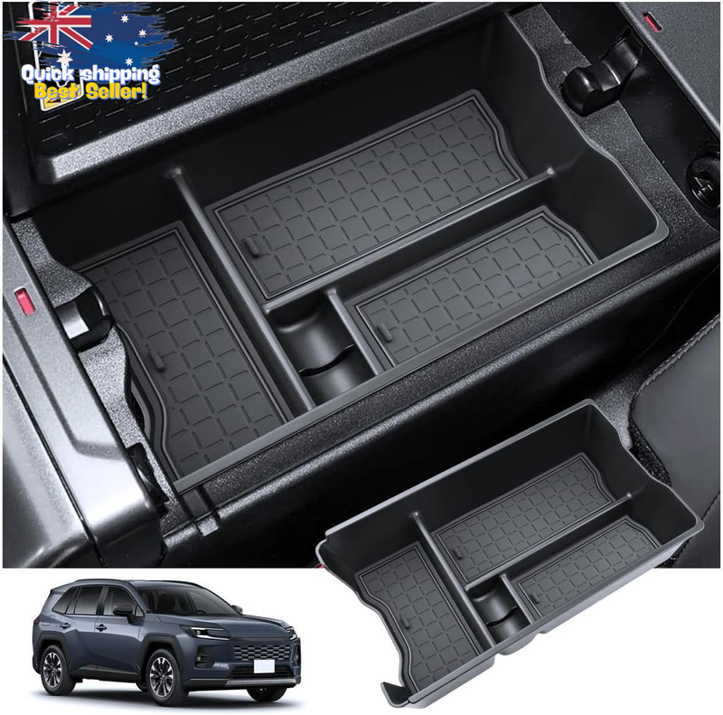 2026 RAV4 Center Console Organizer - Armrest Storage Box, LE/SE/XLE