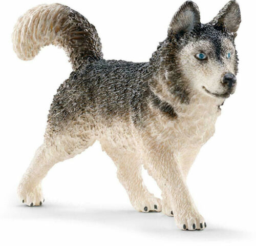 Schleich HUSKY 16835 SNOW DOG RETIRED toy NEW WITH TAGS / RARE/ Ships from USA