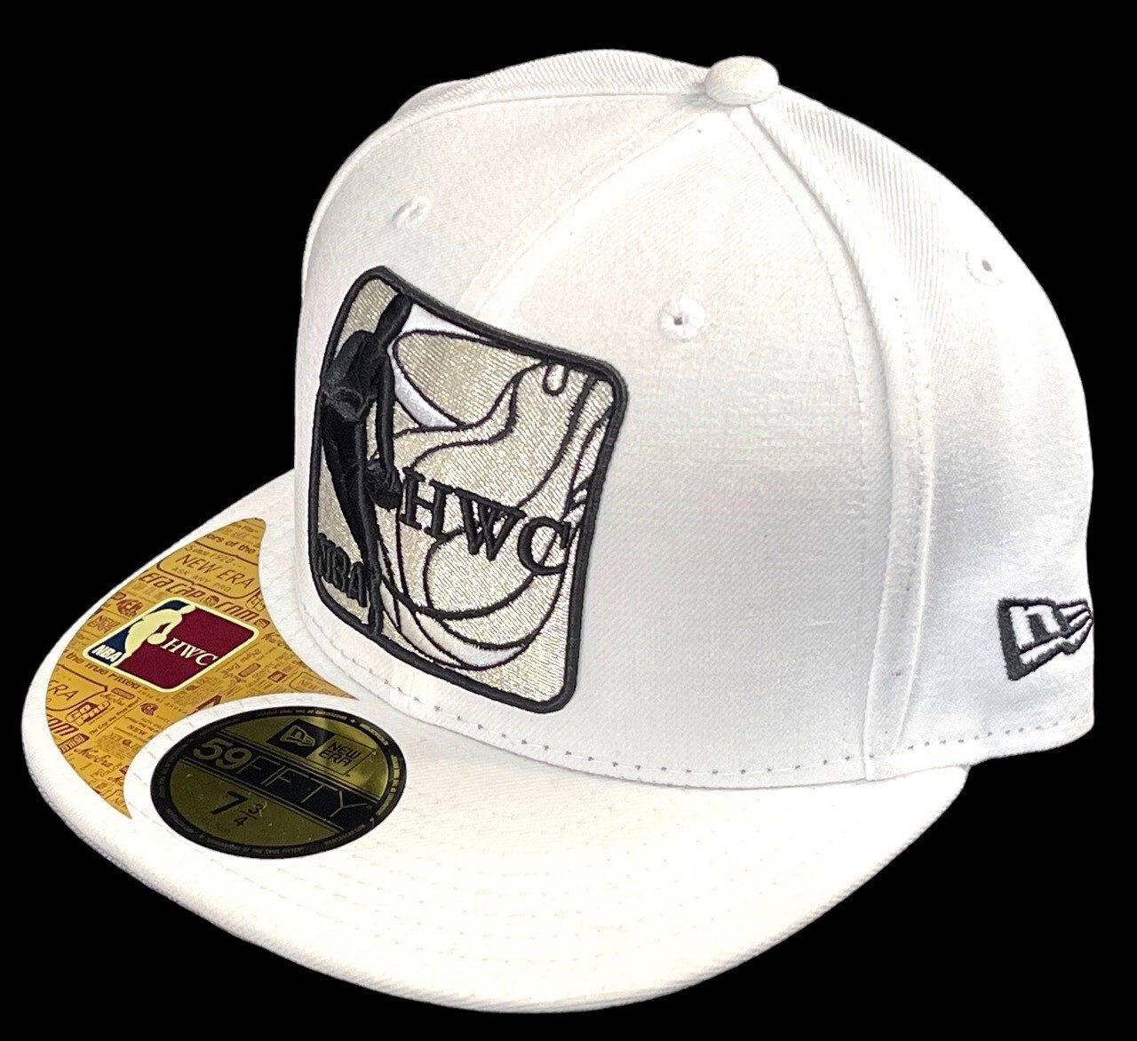 New Era 59FIFTY NBA マイアミ・ヒート ブラック 7 5/8 帽子