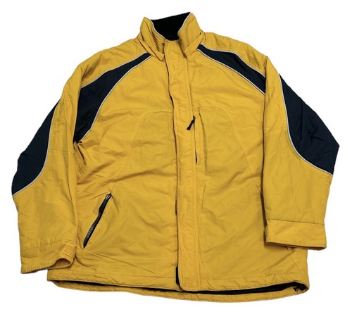 Vintage Sonoma Jacket Men's L Yellow Black Pro Active