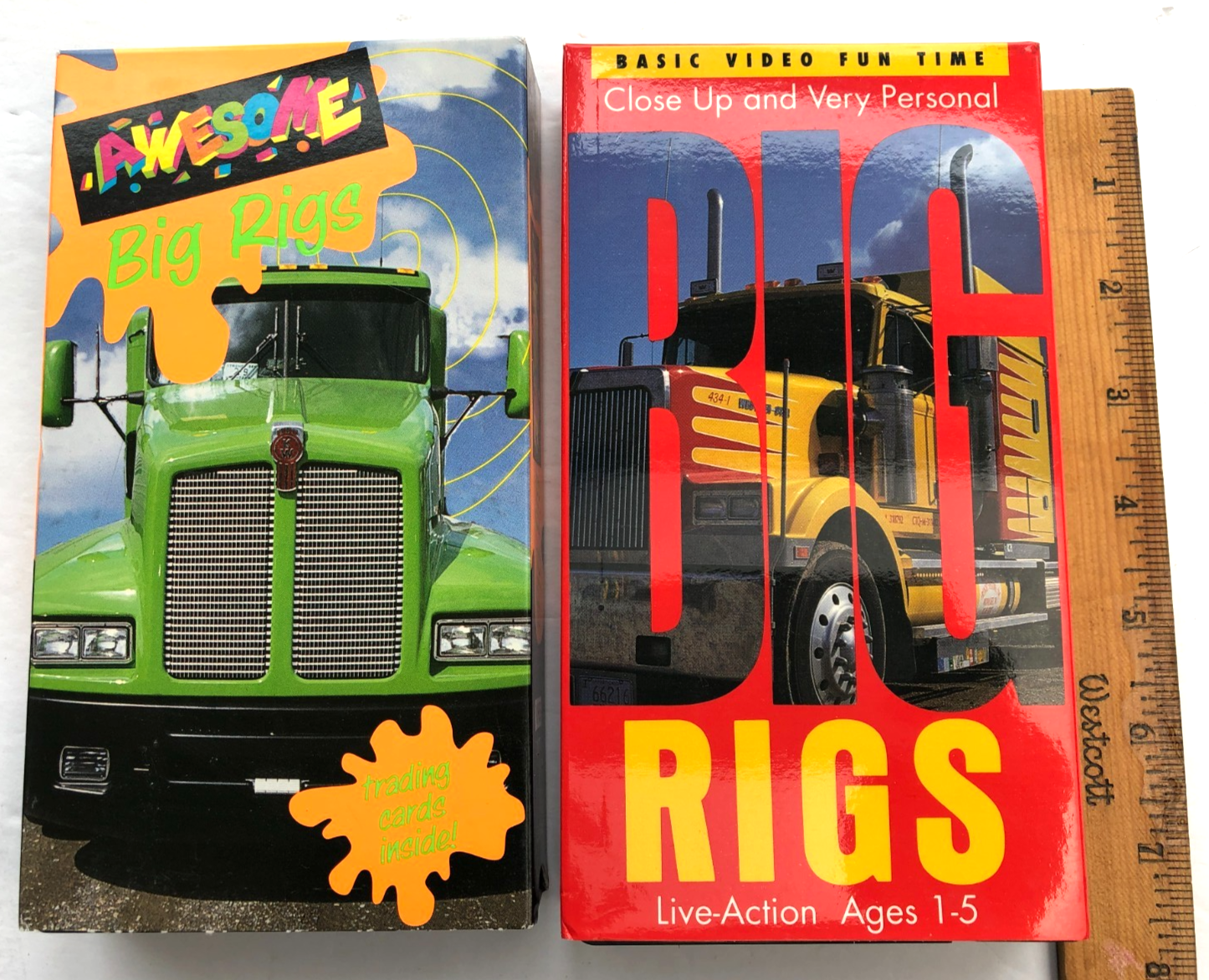 Hits&Hits　1970-1993 1994 Awesome Big Rigs & 1993 Rigs Live Action Vintage VHS