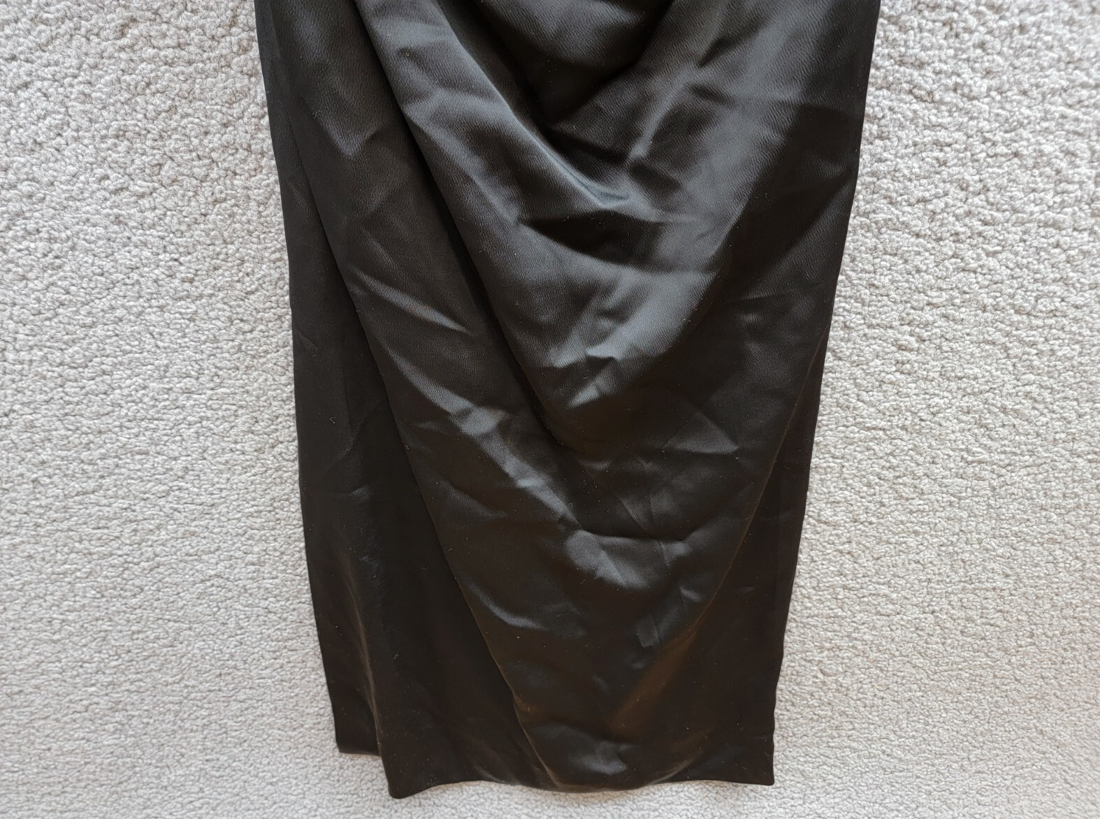 SIMKHAI Hansel Halter Neckline Gown Women's 0 Black Sleeveless Back Zip Closure - Picture 10 of 14