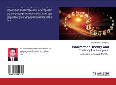 Information Theory and Coding Techniques | Nilkanth Mukund Deshpande | Buch