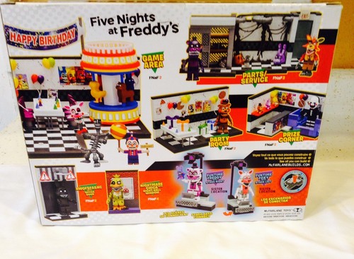 Five Nights At Freddy's Mcfarlane Toys Circus Control Sister Location Building