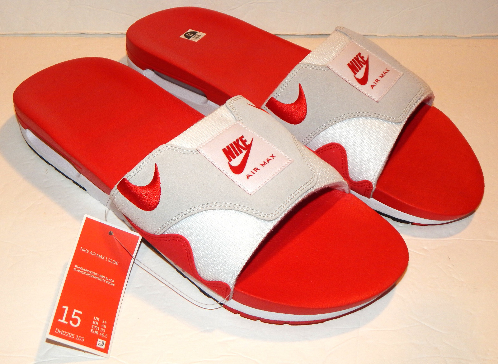 靴 NIKE AIR MAX 1 SLIDE 27cm Men Nike Air Max 1 Slides, Size 11 | eBay