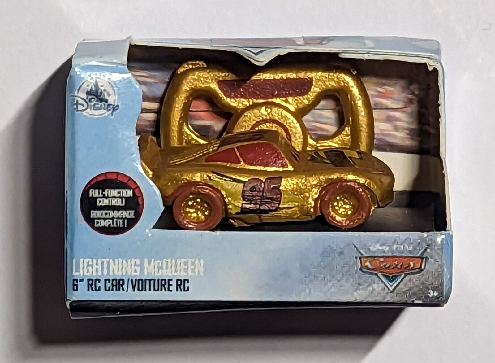 Disney Store Cars ミニカーセット　激激レア Zuru Disney Store Mini Brands Gold Lightning McQueen Ultra