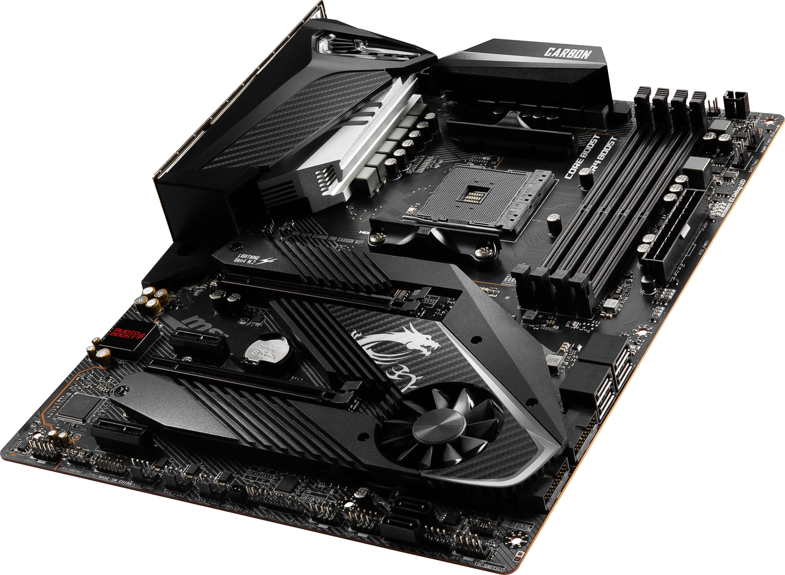 MSI MPG X570 GAMING PRO CARBON WIFI AM4 AMD X570 USB3.2 Gen2 ATX