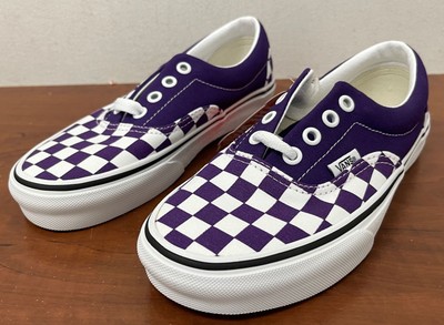 

Vans Era (Шахматная доска) Фиолетовый/Индиго/Настоящий белый, Vans Era