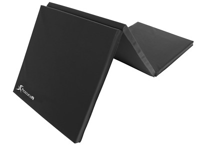 ProsourceFit Tri-Fold Folding Thick Exercise Mat 6 x2  with Carrying Handles ...