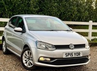 2015 Volkswagen Polo 1.0 BlueMotion Tech SE Euro 6 (s/s) 5dr HATCHBACK Petrol Ma