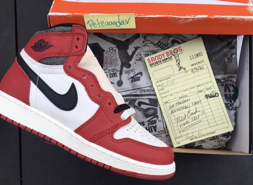 Nike Air Jordan 1 High OG Chicago Lost and Found GS size 5.5