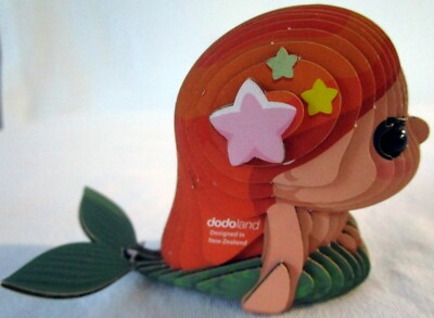 EUGY - 3D BIODEGRADABLE CARDBOARD MODEL! BUILD YOUR OWN PET MERMAID! AGE 6+ BNIB