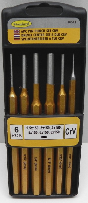 Splintentreiber Splinttreiber Durchtreiber Durchschlagdorn Satz Set Werkzeug Kfz