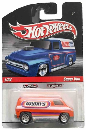 HOT WHEELS SUPER VAN SLICK RIDES REAL RIDERS PREMIUM | eBay