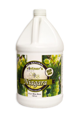 VINTNER'S BEST  NIAGARA WINE BASE 128 OZ (1 GALLON)