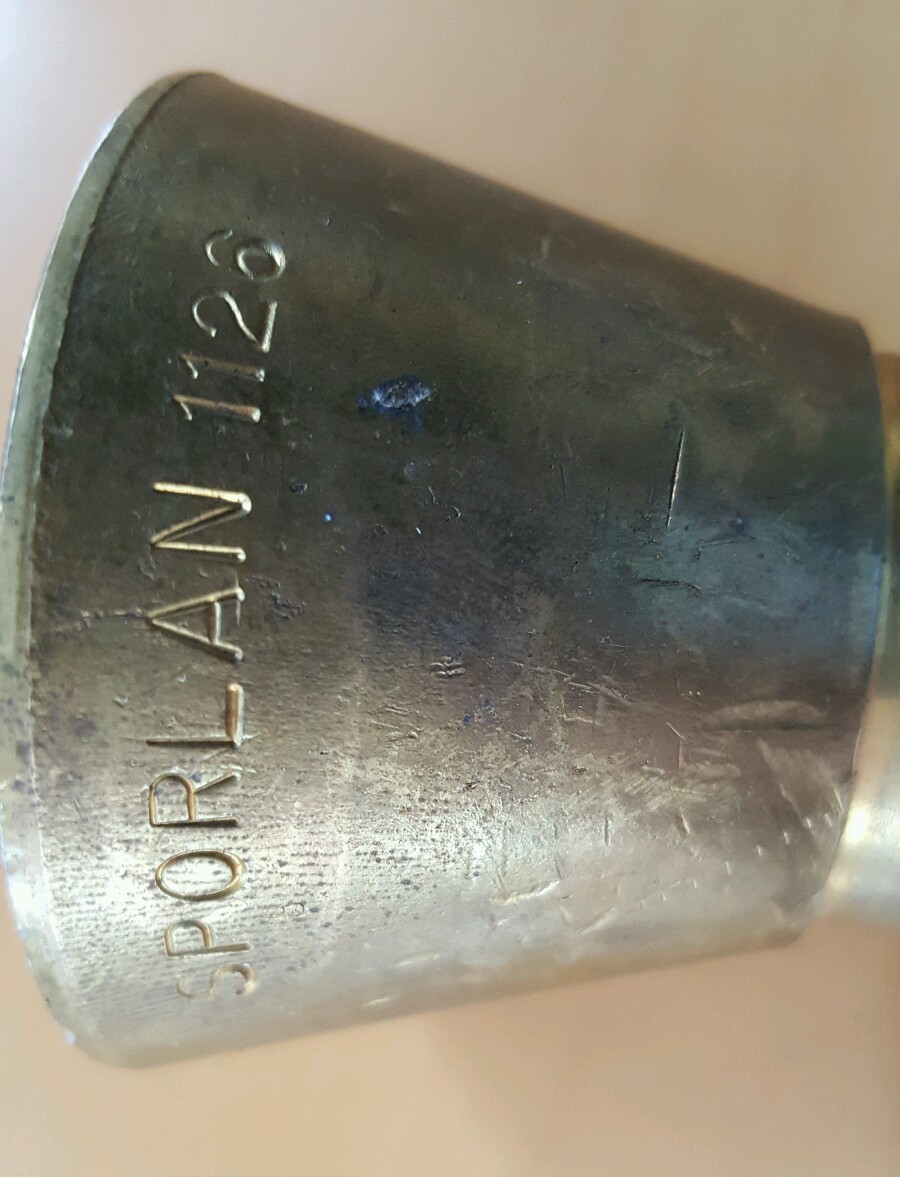 Sporlan Auxiliary Side Connector Nozzle 1126 1-3/8 ODM