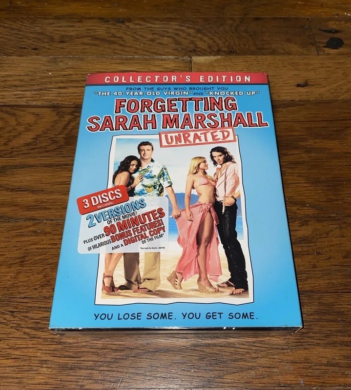 Forgetting Sarah Marshall (DVD, 2008, 3-Disc Set, Unrated Collectors Edition)