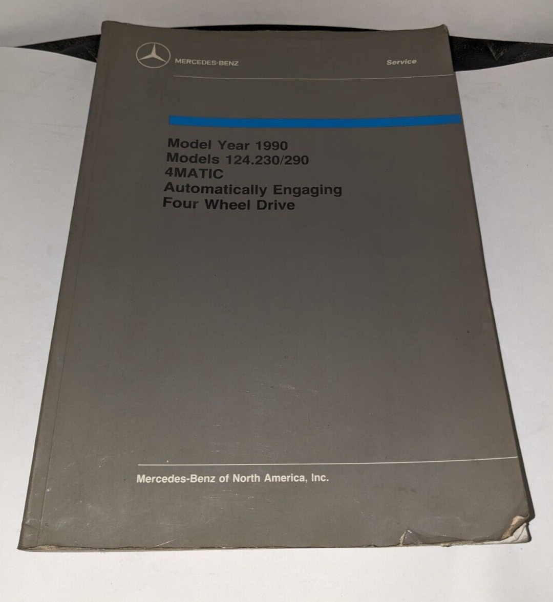 Vintage Mercedes W124 4matic Factory Service Manual Book 1990 300E 300D