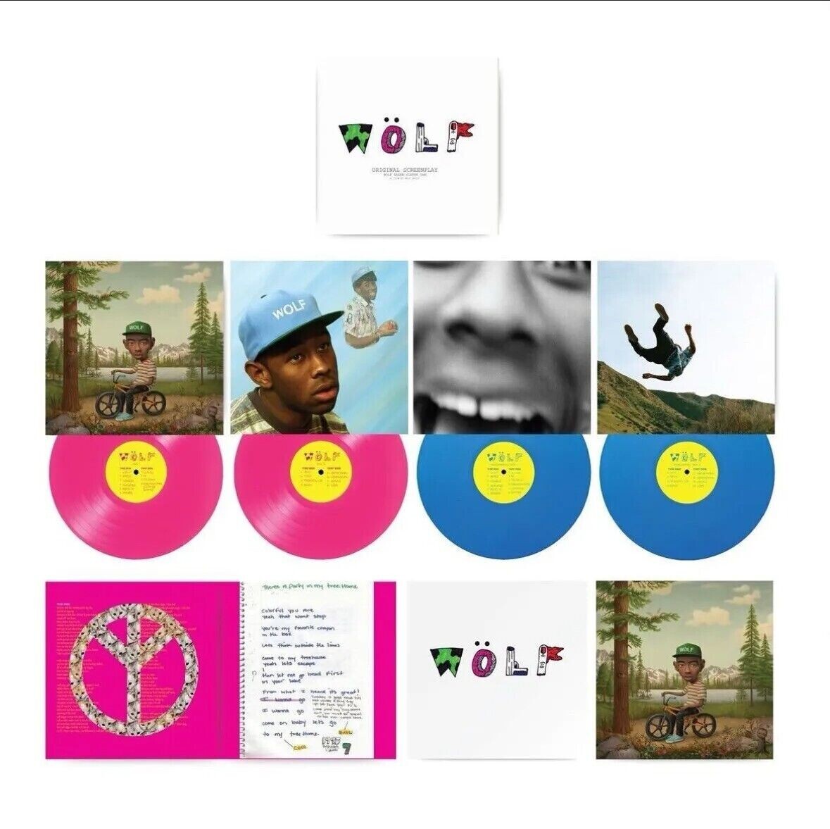 Tyler, The Creator  vinyl 2セット TylertheCreatorWolfLPfront_gra