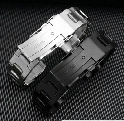 For Casio Pro TreK PRG-260/550/250/500 PRW-3500/2500/5100 Stainless Watch Band