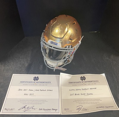 lsu game worn helmet