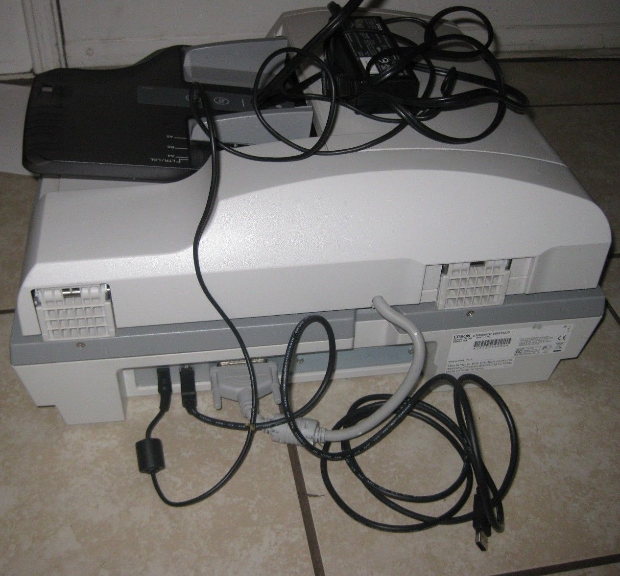 Epson GT-2500 J211A High Speed ADF Document Scanner Flatbed  With Feeder