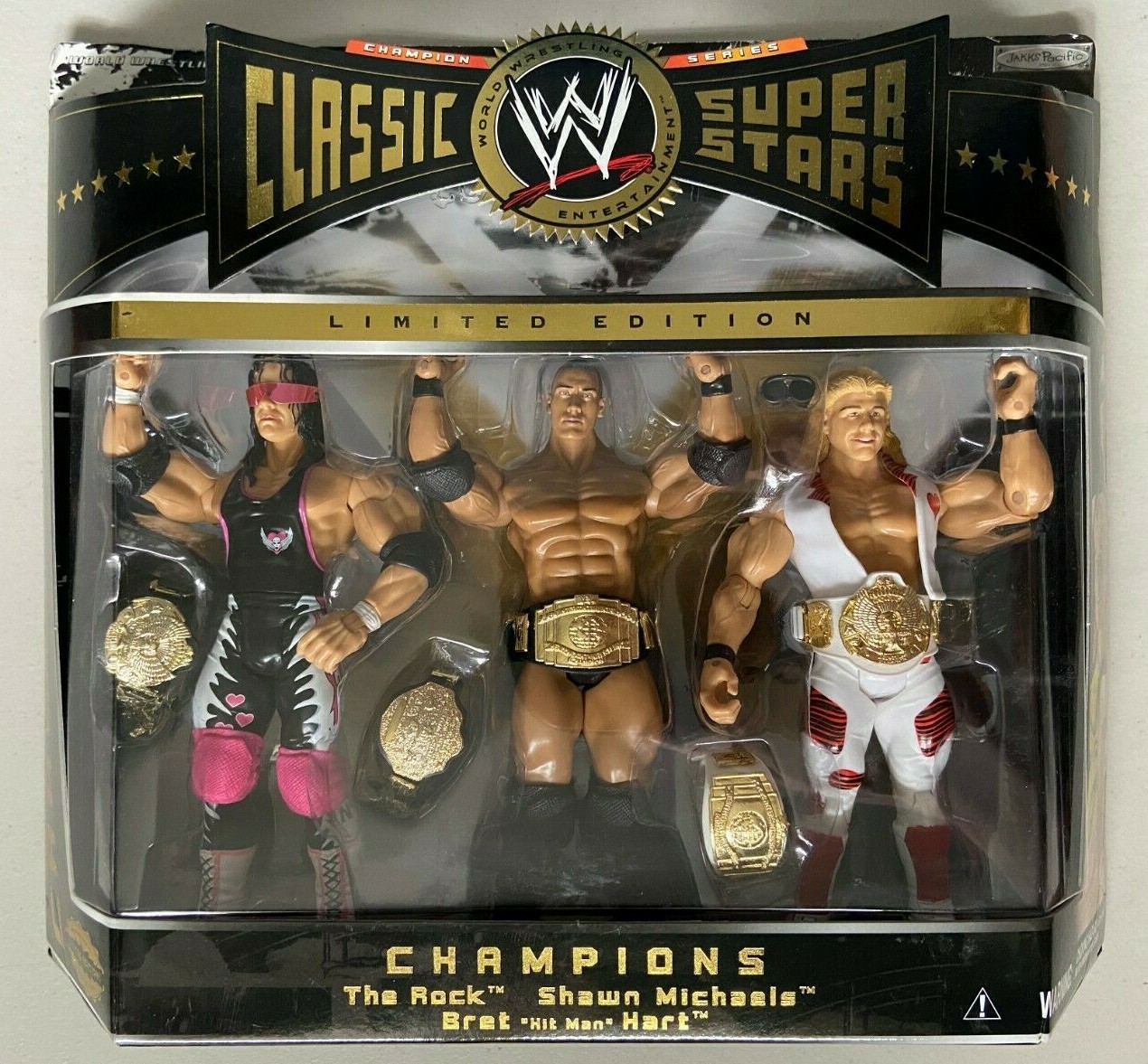 WWE Classic Superstars Exclusive Bret Hart Rock Shawn WWE Classic Superstars Exclusive Bret Hart Rock Shawn