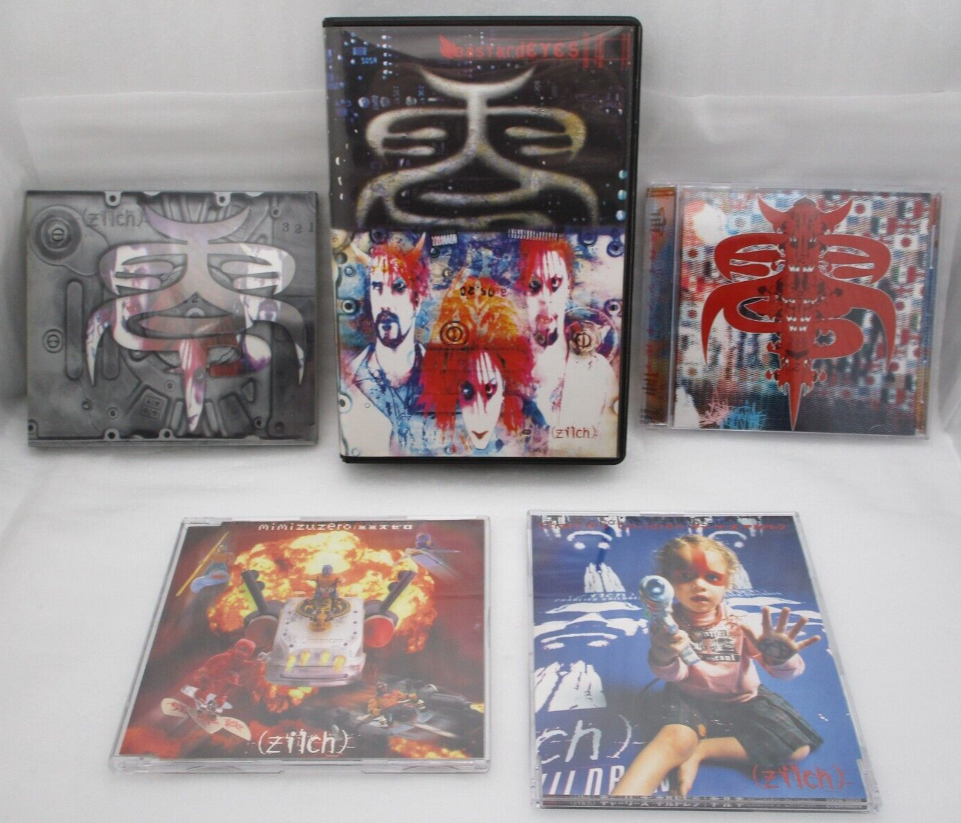 zilch) 5CDs Zilch 3 2 1, BASTARD EYES, SKY JIN, Charlie's