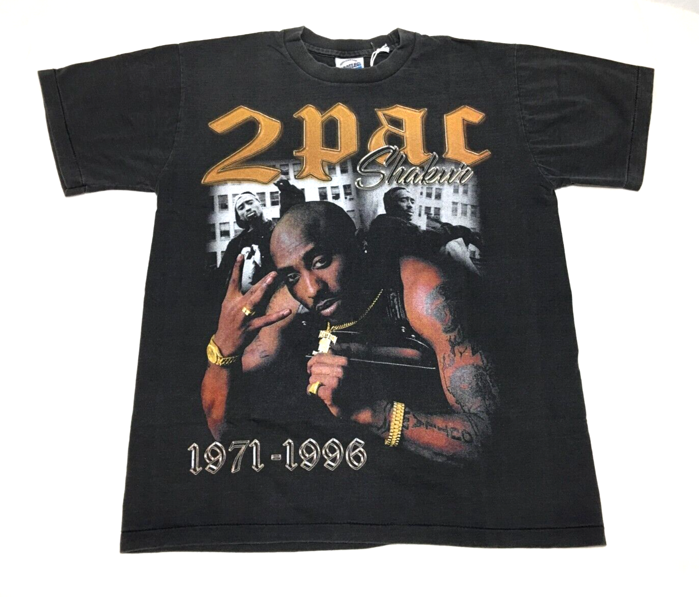 New 2Pac Tupac Shakur Homage 90s Graphic Rap Hip Hop T-shirt