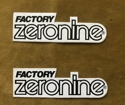 Zeronine 3/" Black Number # 2 BMX NOS