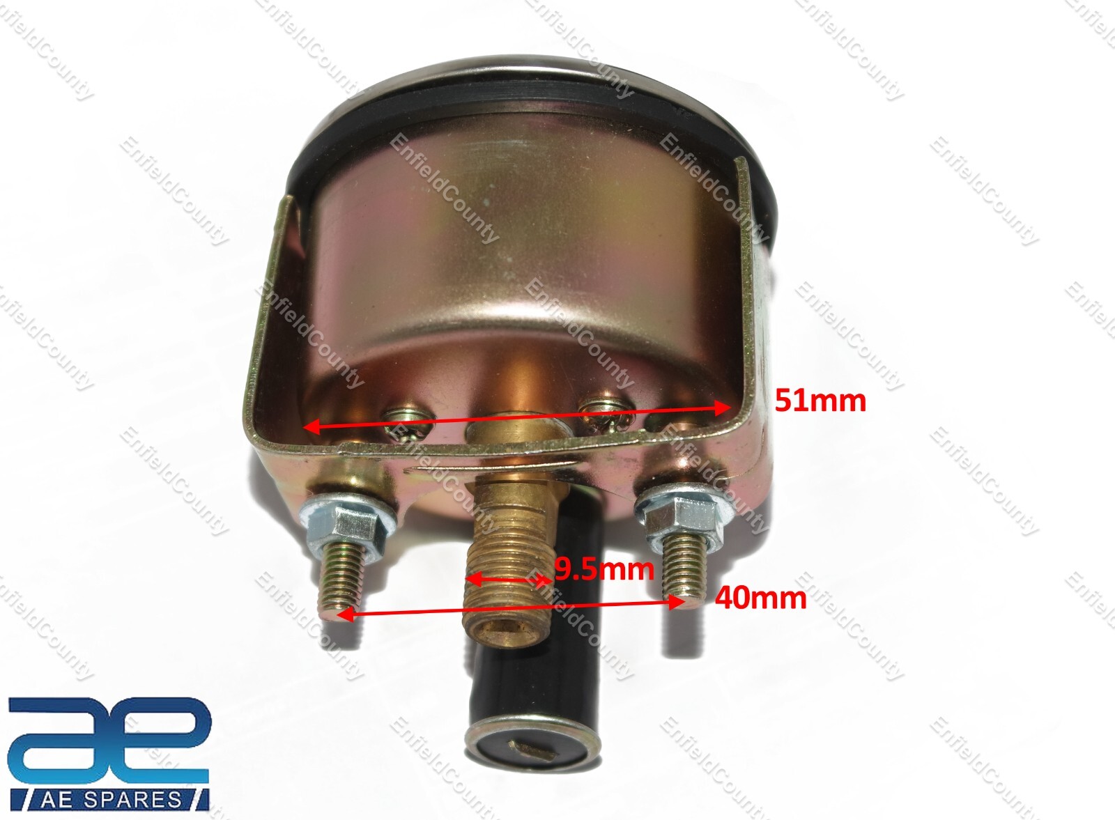Fits for Ford Tractor Oil Pressure Gauge Copper Line Kit  