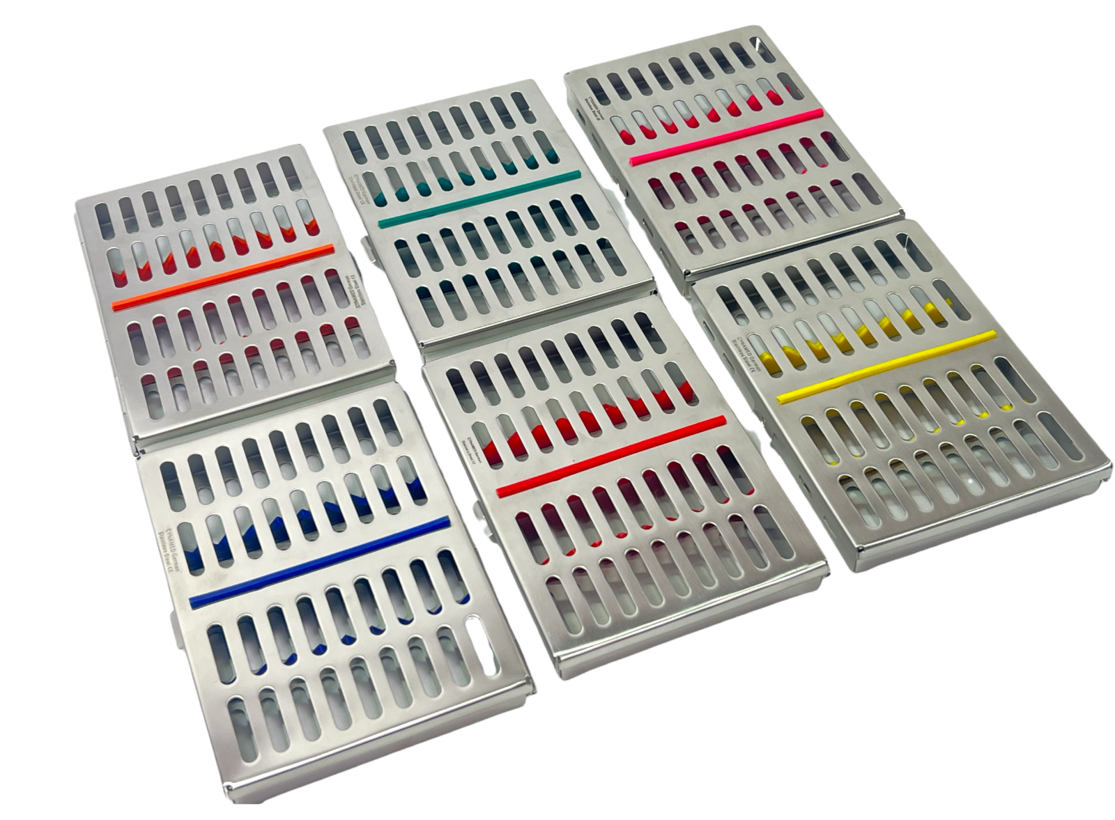 PREMIUM DENTAL AUTOCLAVE STERILIZATION CASSETTE RACK BOX TRAY FOR 10 INSTRUMENTS