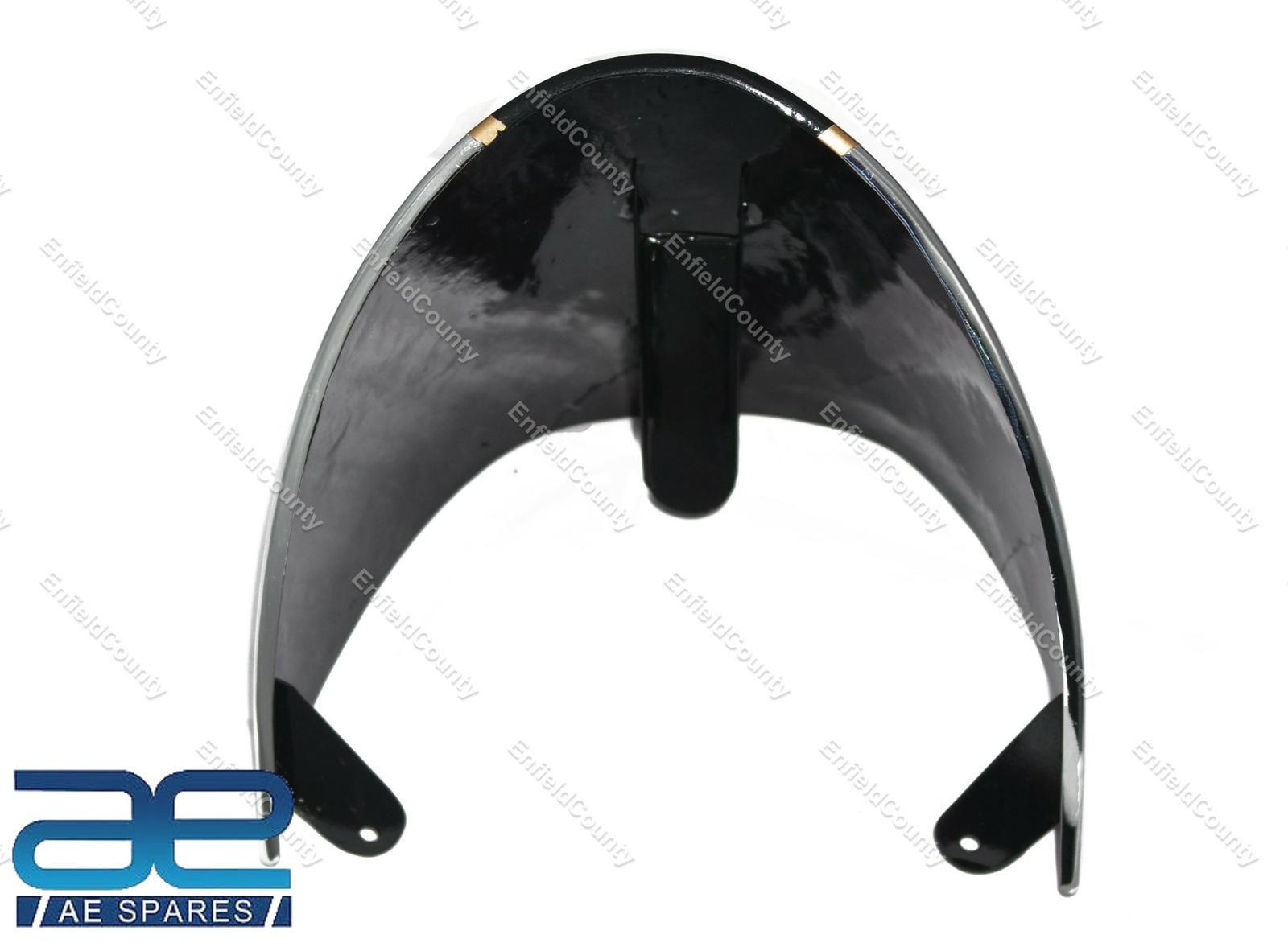 Single Seat Cowl Black & Chrome For Royal Enfield Continental GT 650cc 